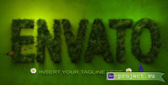 VideoHive Grass Logo - Project for After Effects 