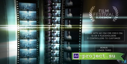 Videohive Film Festival Slideshow - Project for After Effects