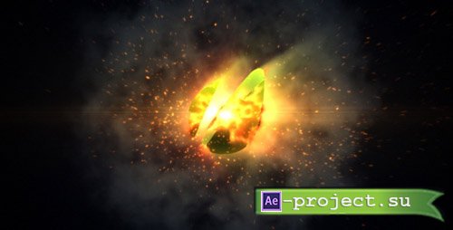 Videohive Orb Fire Logo Reveal - Project for After Effects 