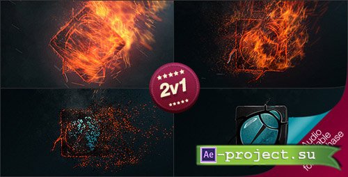 Videohive Burning Logo Reveal - Project for After Effects