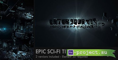 Videohive Epic Sci-Fi Title - Project for After Effects 