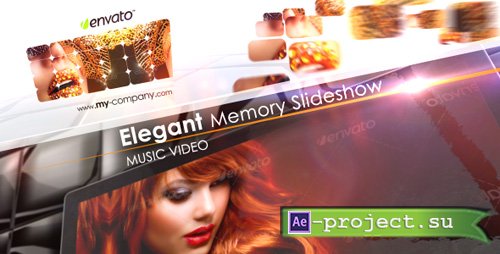 Videohive Elegant Memory Slideshow - Project for After Effects
