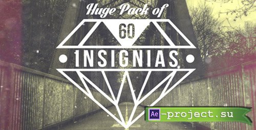 Videohive Animated Logos Pack | 60 Insignias - Project for After Effects 