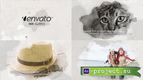 Videohive Ink Slides - Project for After Effects 