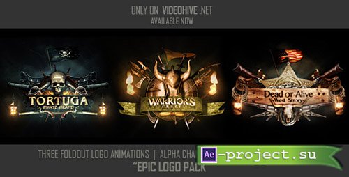 Videohive Epic Logos Pack - Project for After Effects