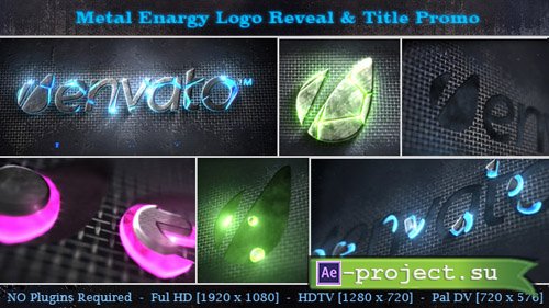Videohive Metal Energy Logo Reveal & Title Promo - Project for After Effects