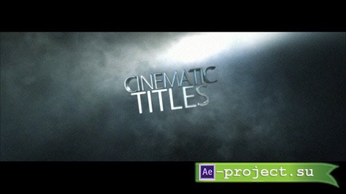 Videohive Cinematic Title - Project for After Effects