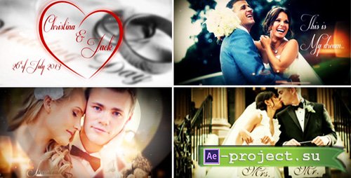 Videohive Wedding Story Album - Project for After Effects