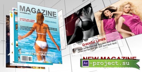 Videohive New Magazine - Project for After Effects