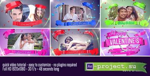 Videohive Love Gallery - Project for After Effects 