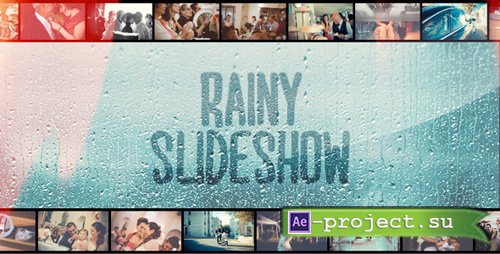 Videohive Rainy Slideshow - Project for After Effects 