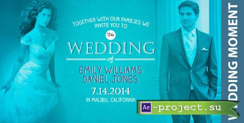 Videohive Wedding Moment! - Project for After Effects