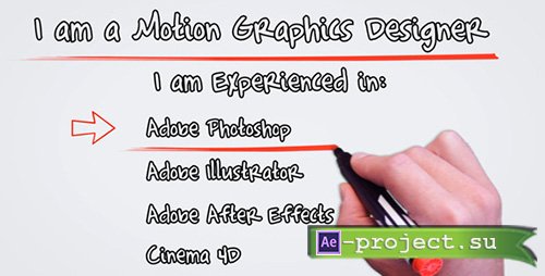 Videohive Whiteboard Animation - Project for After Effects