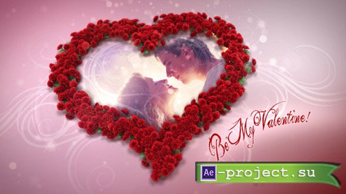 Videohive Heart Of Roses - Project for After Effects 