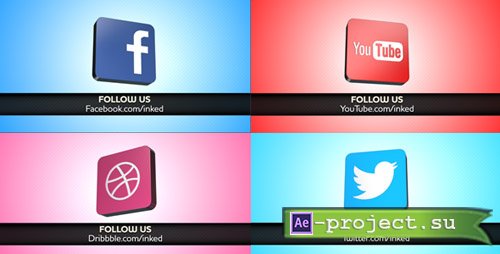 Videohive Social Network - Project for After Effects 