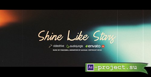 Videohive Shine Like Stars - Project for After Effects 