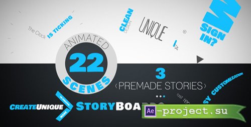 Kinetic Typo Storyteller - Project for After Effects (Videohive)
