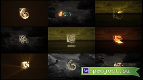 10 Cinematic Logos - Project for After Effects (Videohive)