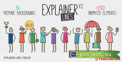 Explainer Lines Toolkit - Project for After Effects (Videohive)