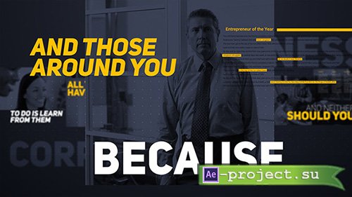 Motivational Typography - Project for After Effects (Videohive)