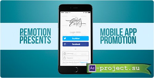Clean App Promo - Project for After Effects (Videohive)