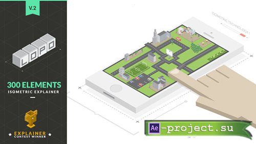 Lopo | Isometric Explainer Kit - Project for After Effects (Videohive)