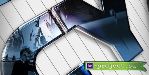 Glossy Video Reflections Logo or Title - Project for After Effects (Videohive)