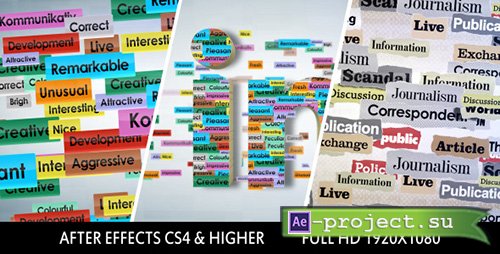 Text Logo Formation - Project for After Effects (Videohive)