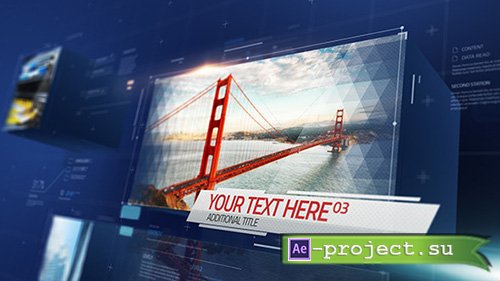 Videohive: Slideshow Cube - Project for After Effects