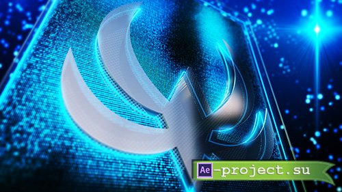 Lighted Glass Logo Reveal - Project for After Effects (Videohive)