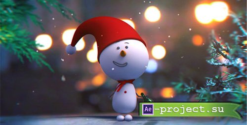 Snowman Intro - Project for After Effects (Videohive)