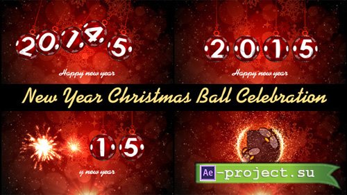 New Year Christmas Ball Celebration - Project for AE(Videohive)