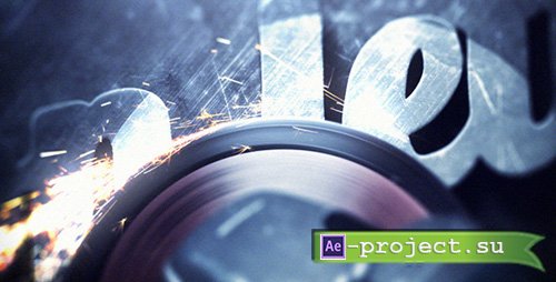 Iron Letters - Project for After Effects (Videohive)