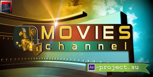 Movies Channel Broadcast Package - Project for AE (Videohive)