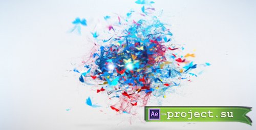 Colorful Butterfly Logo Reveal - Project for After Effects (Videohive)