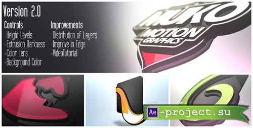 Logo 3D Levels - Project for After Effects (Videohive)