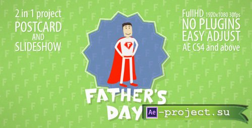 Father's Day Slideshow - Project for After Effects (Videohive)