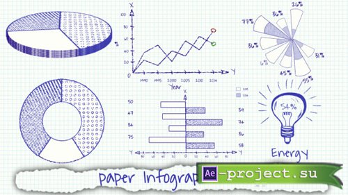 Paper Infographics Vol 1 - Project for After Effects (Videohive)