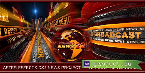 Broadcast Design News Opener - Project for After Effects (Videohive)