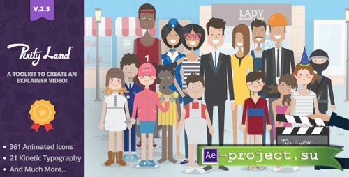 Pixity Land - Project for After Effects (Videohive)