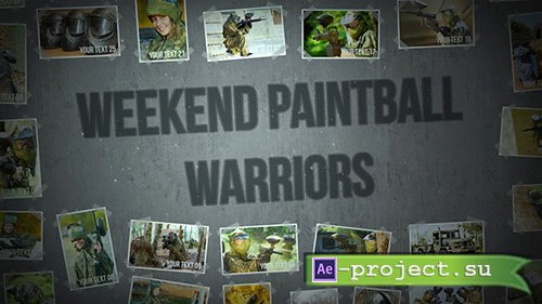 Weekend Paintball Warriors - Project for After Effects (Videohive)