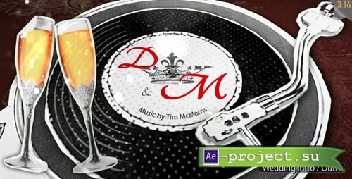Videohive: Wedding Intro & Wedding Outro - Project for After Effects