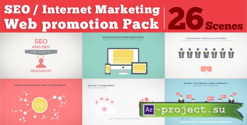 SEO / Internet Marketing / Web Promotion Pack - Project for After Effects (Videohive)