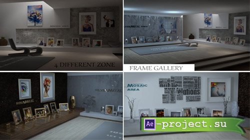 Frame Modern Gallery - Project for After Effects (Videohive)