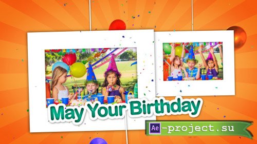Happy Birthday Celebrations Photo Gallery - Project for After Effects (Videohive)