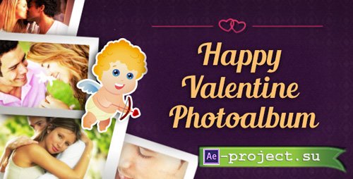 Happy Valentine Photoalbum - Project for After Effects (Videohive)