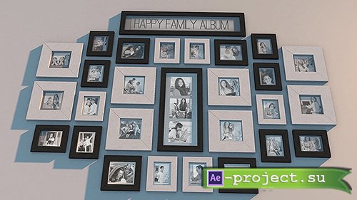 Family Photowall - Project for After Effects (Videohive)