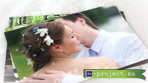 Wedding Photo Gallery with Ornament - Project for After Effects (Videohive)