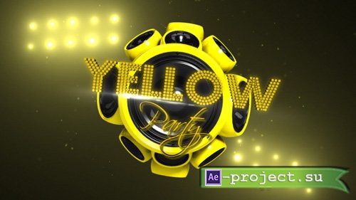 Yellow Party - Project for After Effects (Videohive)