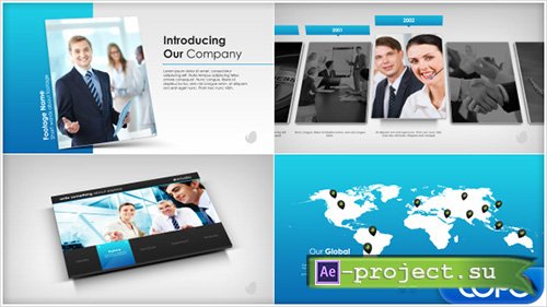 Simple Company Presentation - Project for After Effects (Videohive)